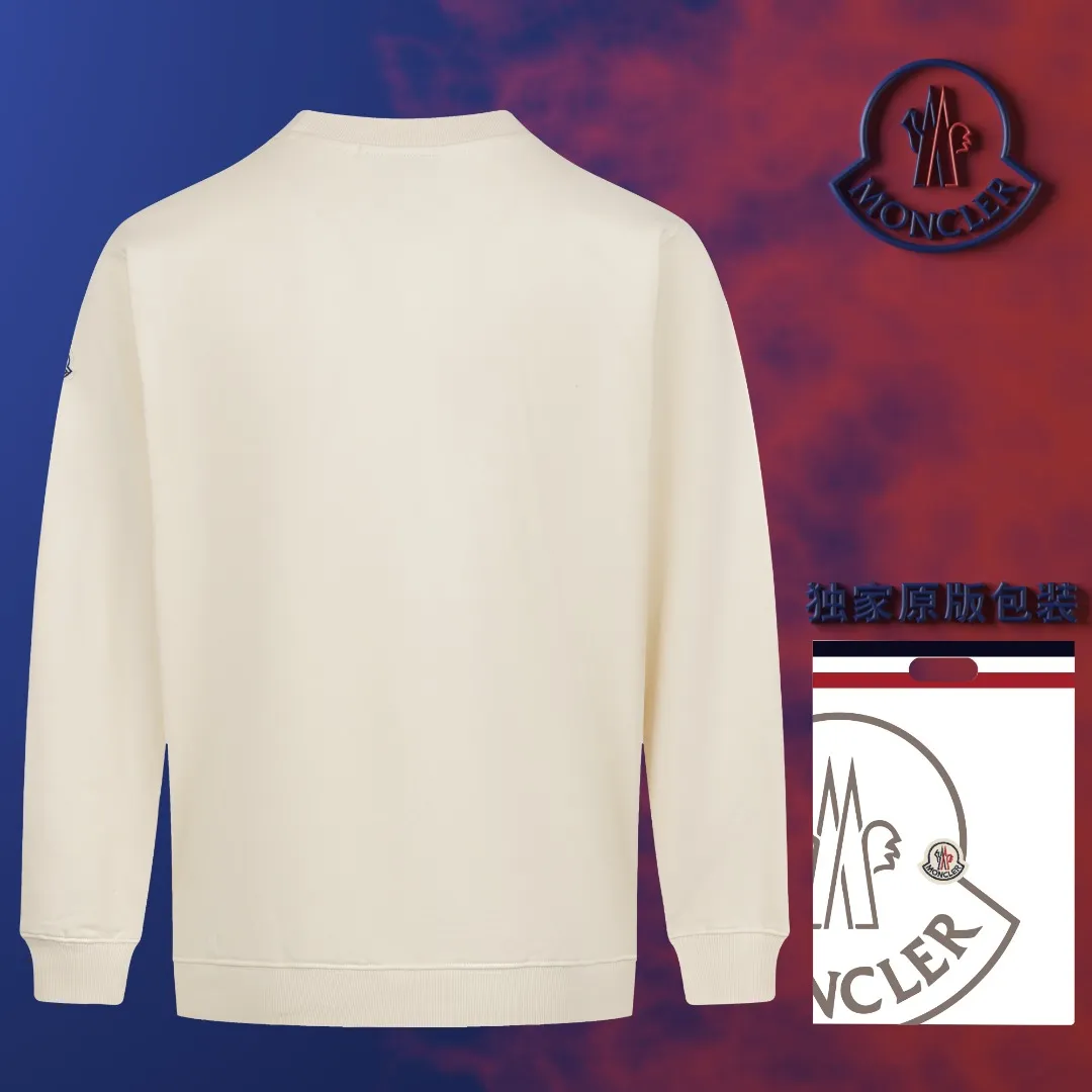 【 Quality】【 MONCLER】【In Stock 】 2024 New Arrival Premium 3D LOGO ， ， Premium ⚠️ ： 460 ， 21S 10S 26/2 1*1 ！ ， ， ， ， ， ！ Same Style ✔️ Same Style： ❗ ✔️【 Same Style， In Stock！】 ➡️Size：S M L XL XXL ➡️ ：Black White ⚠️Size Size